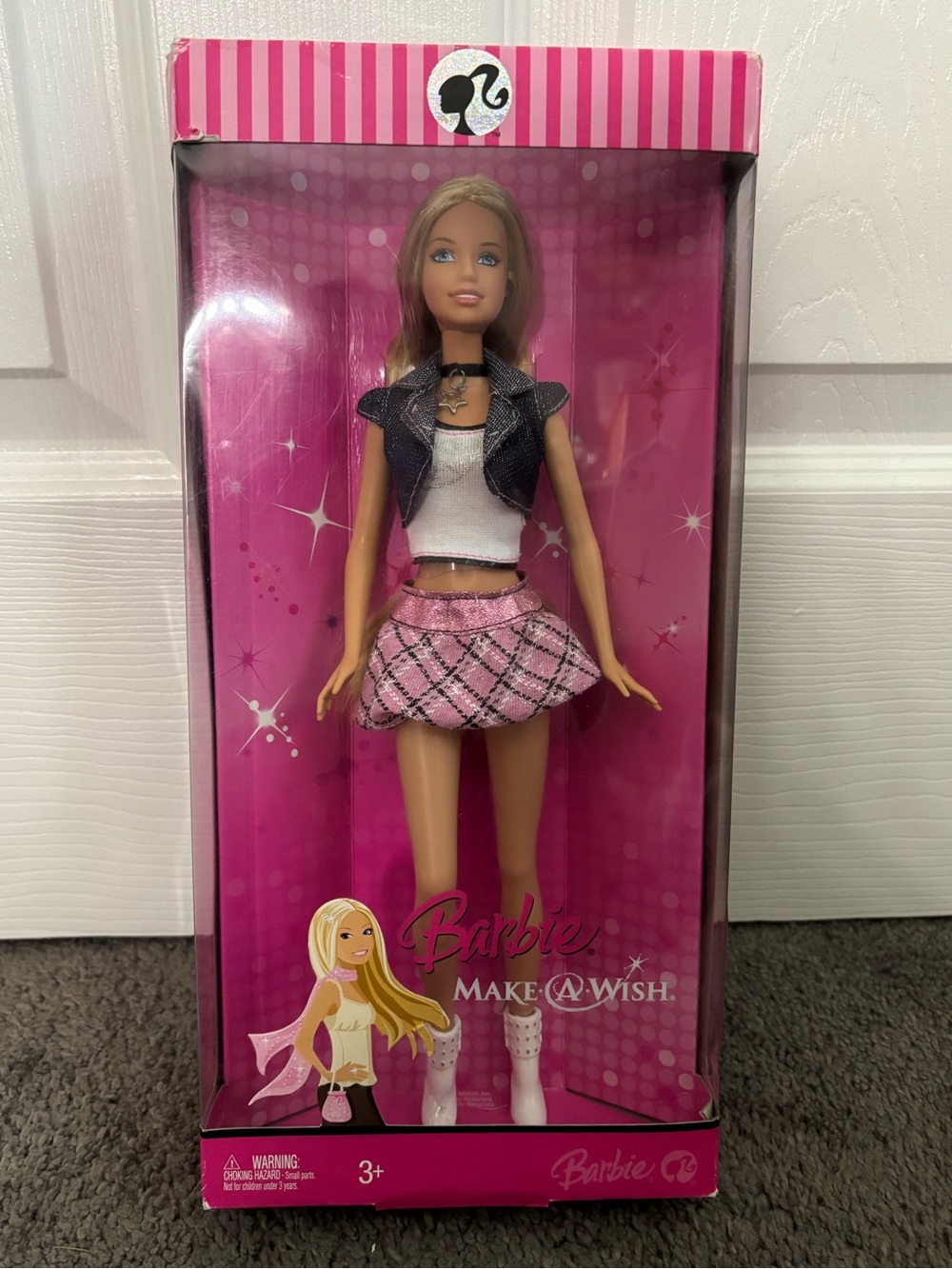 New In Box 2007 Mattel Barbie Make-A-Wish Doll